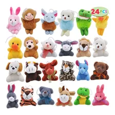 Joyin Toy Paquete De 24 Mini Animales De Peluche Surtidos 