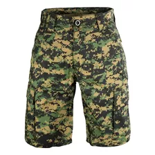 Bermuda Fox Boy Tática Militar Camuflada 6 Bolsos Reforçada 