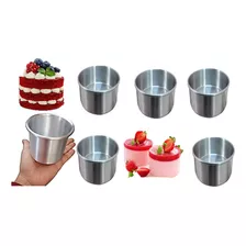 Moldes Mini Choco Flan Gelatina Aluminio Grueso 5pzs #7