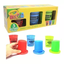 Massa De Modelar Crayola 423 Gramas 3 Cores Multikids Br1008