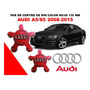 4 Centros De Rin Audi 135 Mm A3,a4,a5,a6,a7,a8,s4 Y S6 Negro