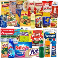 Cesta Básica De Alimentos E Higiene Com 31 Itens