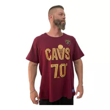 Camiseta Nba Cleverland City Number Xxg Plus Size Bordô