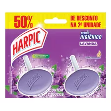 Detergente Sanitário 2 Blocos Lavanda Harpic