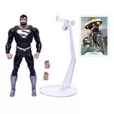 Figura Mcfarlane Dc Multiverse - Superman Black Suit 7 Inch