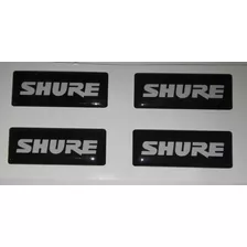 Adesivo Resinado Shure Modelo Sh4 - (04 Unidades)