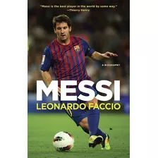 Libro Messi En Inglés Leonardo Faccio Nuevo Original