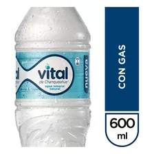 Agua Mineral Con Gas Pet Vital 600cc(12uni)super