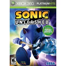 Sonic Unleashed Xbox 360 Midia Fisica