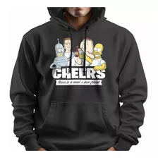 Sudadera Cheer Beers Homero Friends Simpson