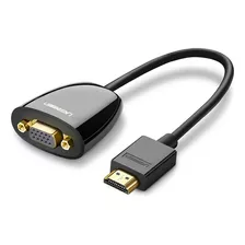 Adaptador Hdmi Macho A Vga Hembra 1920 X 1080p 60hz Ugreen