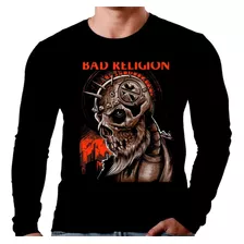 Camiseta Manga Longa Bad Religion Ref=647