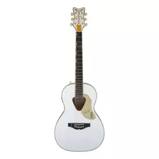 Guitarra Electroacústica Gretsch Acoustic Collection G5021e Rancher G5021wpe Para Diestros Blanca Laurel Brillante