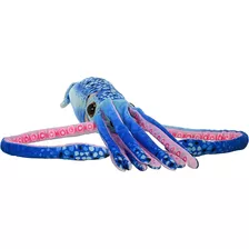 Peluche Calamar Animal Para Niños Azul