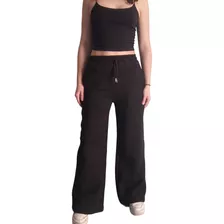 Jogger Joguin Pantalon Palazzo Wide Leg Tendencia Premium