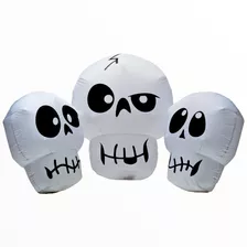 Inflable Calaveritas Divertidas 180 Cm De Altura