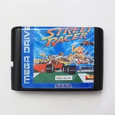 Jogo De Mega Drive, Street Racer, Sega, Mega Drive