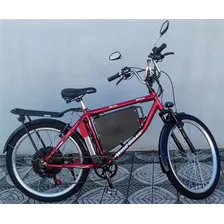 Bicicleta Elétrica Wind Bikes Modelo Work 1500 W 48 V 15 Ah