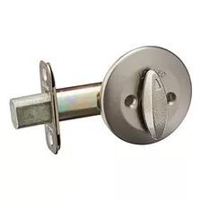 Cerrojo De Una Cara Kwikset Cp Rcl Rcs En Níquel Satinado