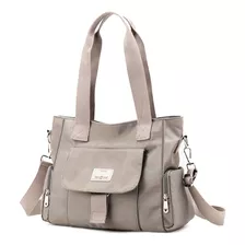 Bolsa Oxford Mujer Tote Mano Crossbody Gran Capacidad Viaje