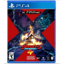 Streets Of Rage 4 Anniversary Edition Ps4