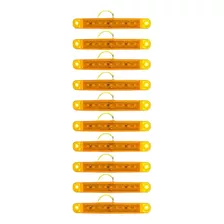 Packx10 Luz Led Lateral Posición Estrobo Para Camion 12v-24v