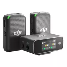 Microfones Dji Mic Omnidirecional Preto