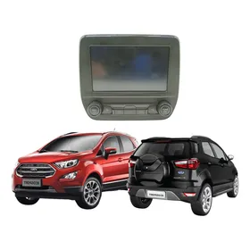 Moldura Multimidia Ford Ka Ecosport 2018 2019 A 2021 Preto