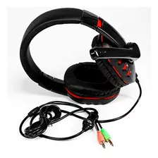 Headset Gamer Jogos Fps Tiro Fone Ouvido Trabalho Fio Stereo