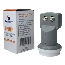 Lnbf Ku Duplo Century Max Digital - Alta Qualidade