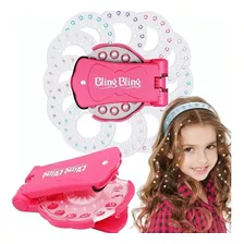 Set Diamantes Peinado Para Niñas 180 Pcs Decora Brilla 