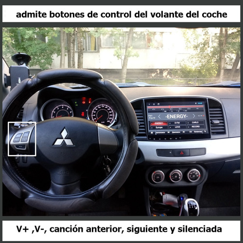 Radio Estreo De Coche Android Gps Para Mitsubishi Lancer Foto 6