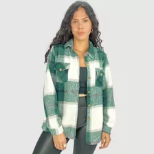 Blusa Camisa Xadrez Manga Longa Flanelada