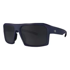 Óculos De Sol Hb Split Carvin Matte Navy Gray