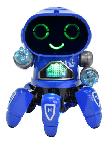 Juguete Robot Bailarín Con Luces Y Sonido 