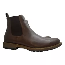 Bota De Piel Hombre 8730 Ajuste Elastico Hecho En Leon A Man