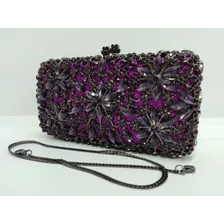 Bolsas Femininas Clutch Cristal Luxo Carteira Festa B381