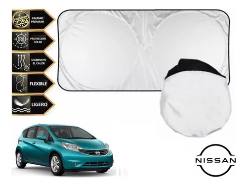 Filtrasol Parasol C/ventosas Cubre Hb Nissan Note 2015 Foto 2