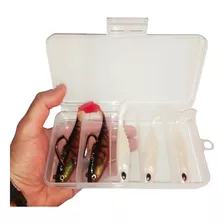 Caja Pack Combo De Señuelos Para Pesca Variada X 6 Unidades