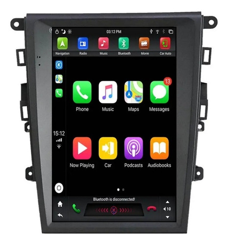 Android Tesla Ford Fusion 2013-2019 Gps Touch Carplay Radio Foto 3