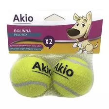 Set 2 Pelotas De Tenis 2 Juguete Mascotas Perros Pawise