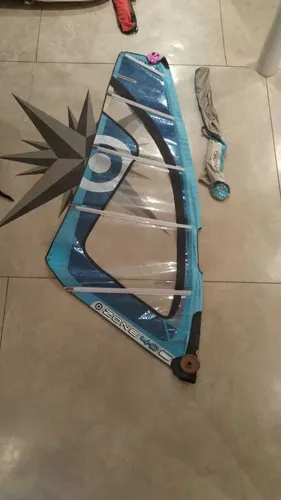 Vela Windsurf Neilpryde Zone 4.0 Impecable Wave Olas Wind Turquesa