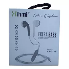 Audifonos Alambricos Extra Bass Xr-3104