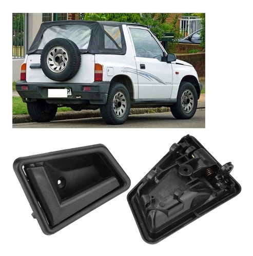 Manijas De Puerta Interiores De Coche For Chevy Geo Tracker Foto 5