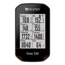 Computadora Gps De Bicicleta Bryton Rider 320t, Con Sensores