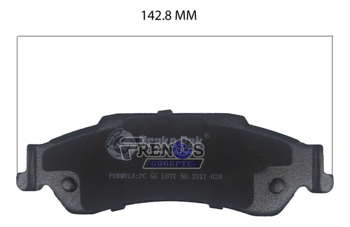 Pastilla Freno Tra Brake Pak Para Oldsmobile Bravada Foto 7