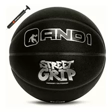 And1 Street Grip Balón De Baloncesto De Piel Compuesto De Color Negro