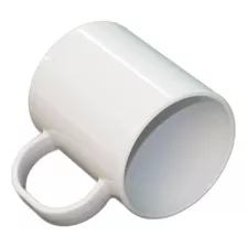 36 Caneca Sublimação Plastico Resinada Polímero Sublimatica Prensa Super Brilho Branca 11oz Qualidade Aaa 325ml + Culote