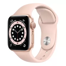 Apple Watch S6 Gps Gold/pink S/juros Frete Gratis