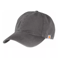 Carhartt Gorra De Lona Para Hombre, Gravel, Talla Nica